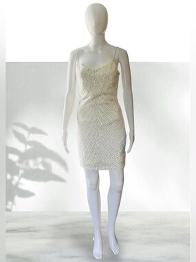 Windsor Sequins Spaghetti Strap Mini Dress